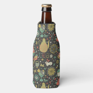 Geschmackvolle helle Tee-Karte Flaschenkühler