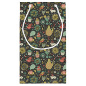 Geschmackvolle helle Tee-Karte Kleine Geschenktüte (Rückseite)