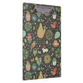 Geschmackvolle helle Tee-Karte Klemmbrett (Rechts)