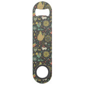 Geschmackvolle helle Tee-Karte Speed Flaschenöffner (Rückseite)