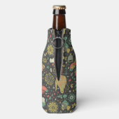 Geschmackvolle, helle Teekarte Flaschenkühler (Flasche Rückseite)