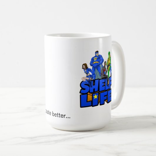 Geschmackvolle Lagerbeständigkeits-Tasse Kaffeetasse (VorderseiteRechts)