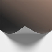 Geschmackvolle monochrome Flachschattierung Geschenkpapier (Ecke)