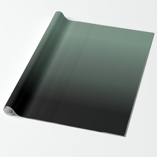 Geschmackvolle monochrome Flachschattierung Geschenkpapier (Ungerollt)