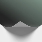 Geschmackvolle monochrome Flachschattierung Geschenkpapier (Ecke)