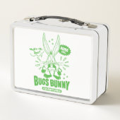 Geschmackvolle Retro BUGS BUNNY™ Metall Brotdose (Rückseite)