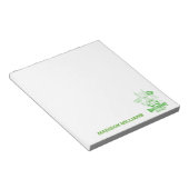 Geschmackvolle Retro BUGS BUNNY™ Notizblock (angewinkelt)