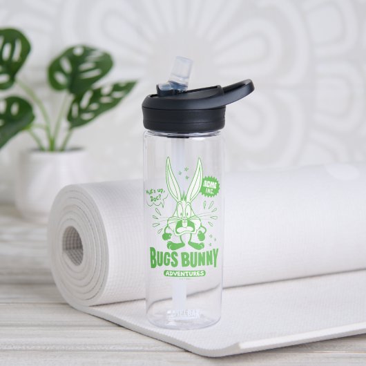 Geschmackvolle Retro BUGS BUNNY™ Trinkflasche (Yoga)