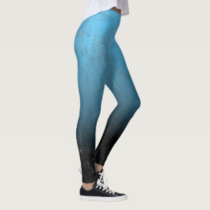Geschmackvolle schwarze künstlerische Bleistifte u Leggings