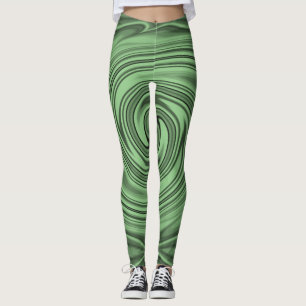 Geschmackvolle Schwarzweiß-Streifen Leggings