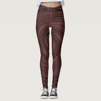 Geschmackvolle Schwarzweiß-Streifen Leggings