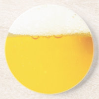 Geschmackvoller kaltes Bier-trinkender Untersetzer