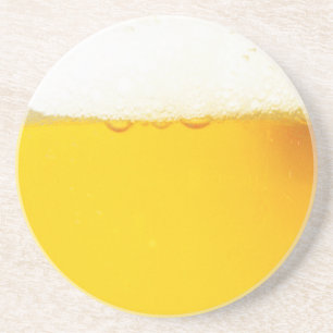 Geschmackvoller kaltes Bier-trinkender Untersetzer