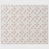 Geschmackvolles Brot Toast Muster Geschenkpapier (Flach)