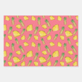 Geschmackvolles Geschenkpapier für Ananas (Vorderseite 3)
