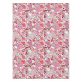 Geschmackvolles Muster mit Vögeln und Blumen Tischdecke (Vorderseite)