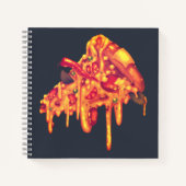 Geschmackvolles Pizza Spiral Notebook Notizblock (Vorderseite)