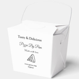 Geschmackvolles Pizzeria mit Liebe gekocht Geschenkschachtel