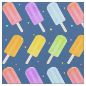 Geschmackvolles Sommer-Wasserfarben-Muster Stoff (Nahaufnahme)