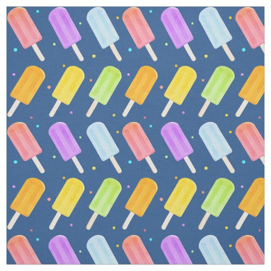 Geschmackvolles Sommer-Wasserfarben-Muster Stoff (Muster)