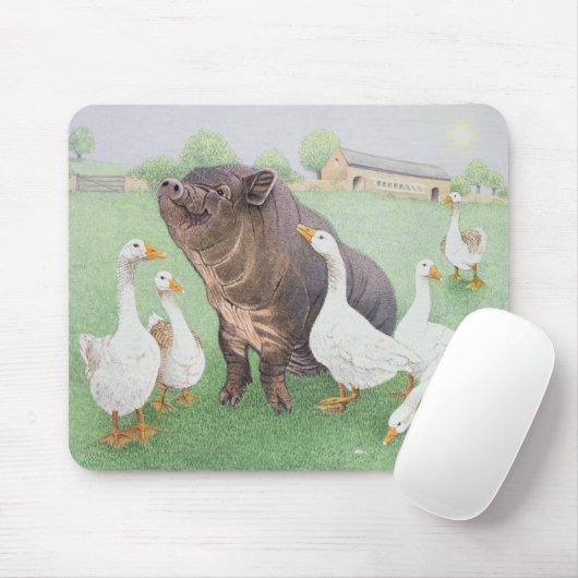 Geschmackvolles Stückchen Mousepad (Mit Mouse)