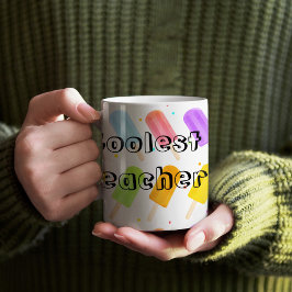 Geschmackvolles Summer Popsicle Pattern Teacher Ge Kaffeetasse