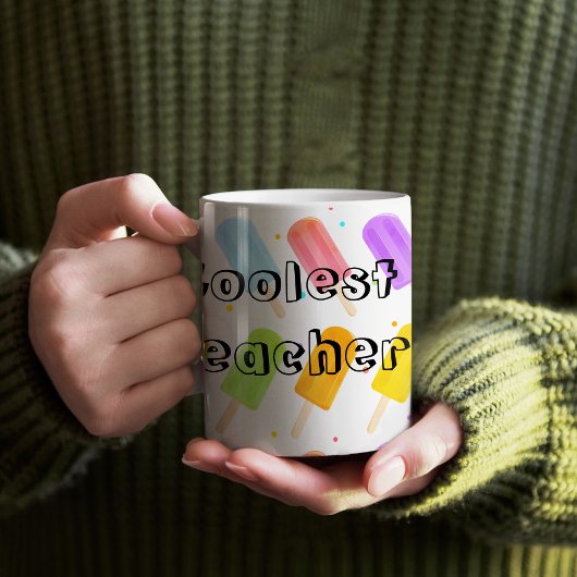 Geschmackvolles Summer Popsicle Pattern Teacher Ge Kaffeetasse