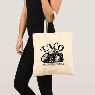 Geschmackvolles Taco 2-22-22 Tragetasche