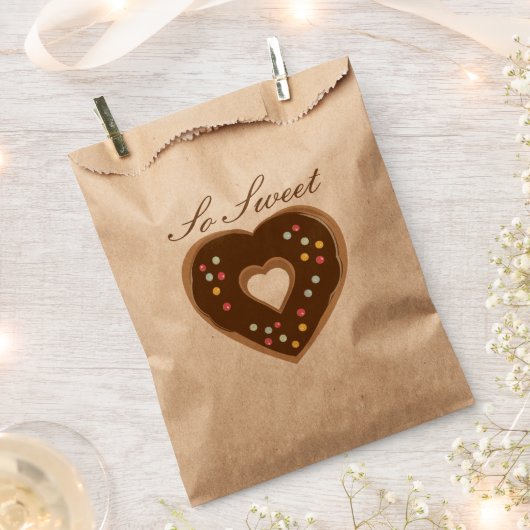 Geschmacky Donut Geschenktütchen (Ausgeschnitten)