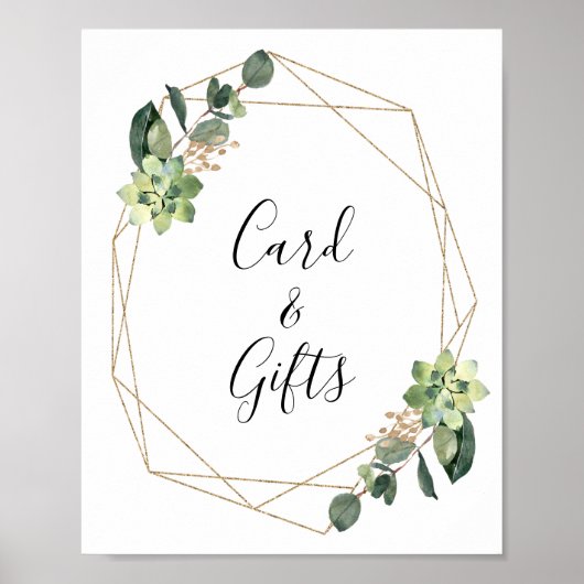 Geschmeidiges geometrisches Babyduschzeichen Poster (Vorne)