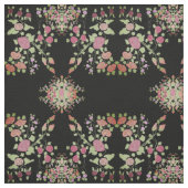 Geschmolzene Blumen- und Bergereien Stoff (Muster)