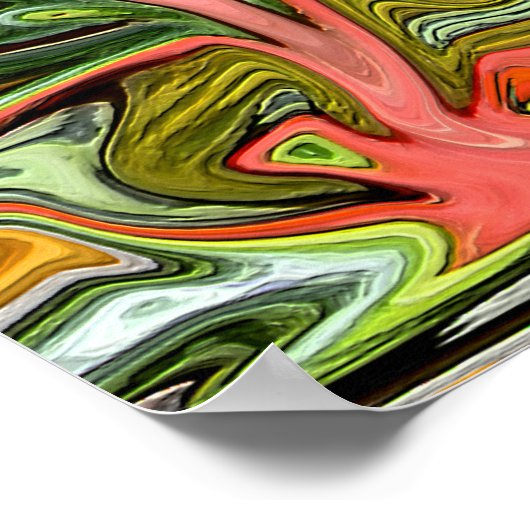 Geschmolzene Ernte... Poster (Ecke)