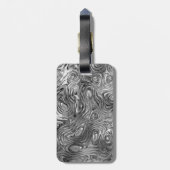 Geschmolzene Gepäckmarke 2 Seiten Gepäckanhänger (Rückseite vertikal)