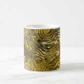 Geschmolzene "Gold"-Tasse Kaffeetasse (Mittel)