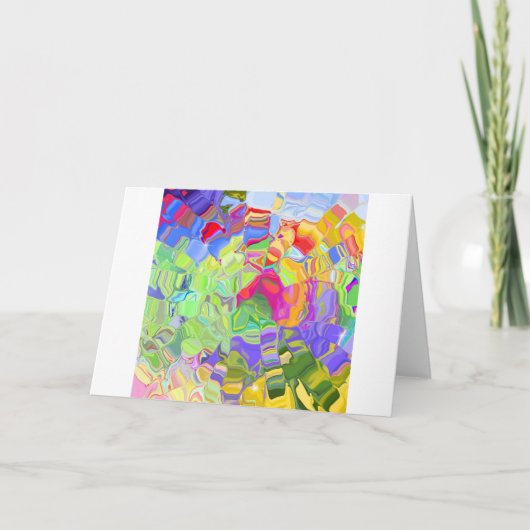 Geschmolzene Krebse Karte (Vorderseite)