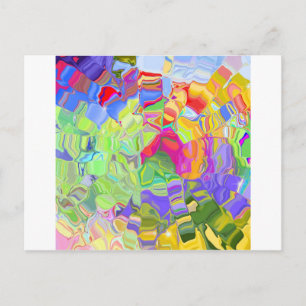 Geschmolzene Krebse Postkarte