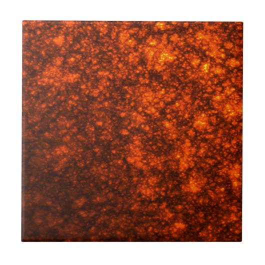 Geschmolzene Lava Fliese (Vorderseite)