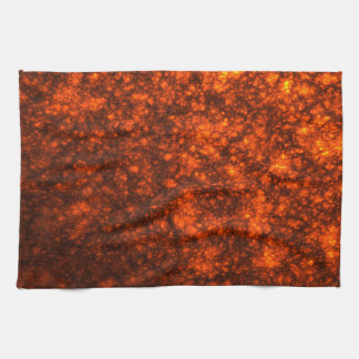 Geschmolzene Lava Geschirrtuch