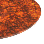 Geschmolzene Lava Schneidebrett (Ecke)