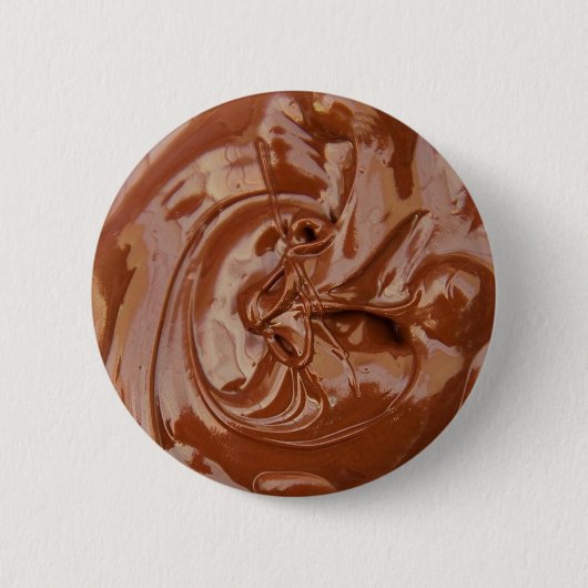 Geschmolzene Schokoladentextur Button (Vorderseite)