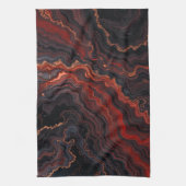 Geschmolzene Venen Geschirrtuch (Vertikal)