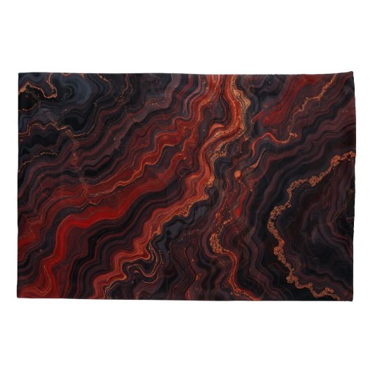 Geschmolzene Venen Kissenbezug (Rückseite)