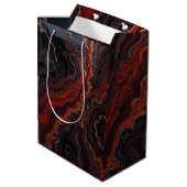Geschmolzene Venen Mittlere Geschenktüte (Rückseite Schrägansicht)