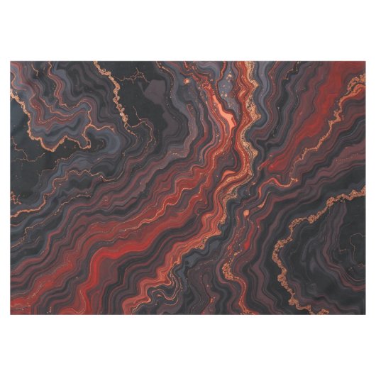 Geschmolzene Venen Tischdecke (Vorderseite (Horizontal))