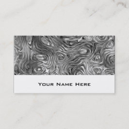 Geschmolzene Visitenkarte weiß