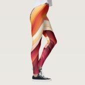 Geschmolzene Wellen Leggings (Rechts)