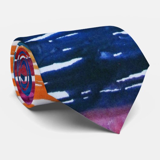 Geschmolzene Zeichenstift-Krawatte Krawatte (Gerollt)