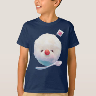 Geschmolzener Eis-Welpe: Lächelnde Bichon-Sommer-N T-Shirt