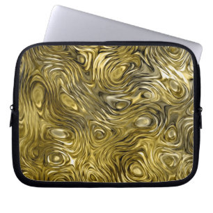 Geschmolzener "Gold"-Druck Laptop-Hülle 10" Laptopschutzhülle
