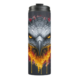 Geschmolzener Lava-Raubtier-Reise-Tumbler Thermosbecher